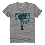 Womens Women's Scoop Neck Athletic Gray