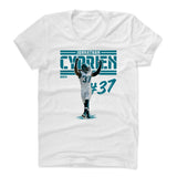 Womens Women's Scoop Neck White